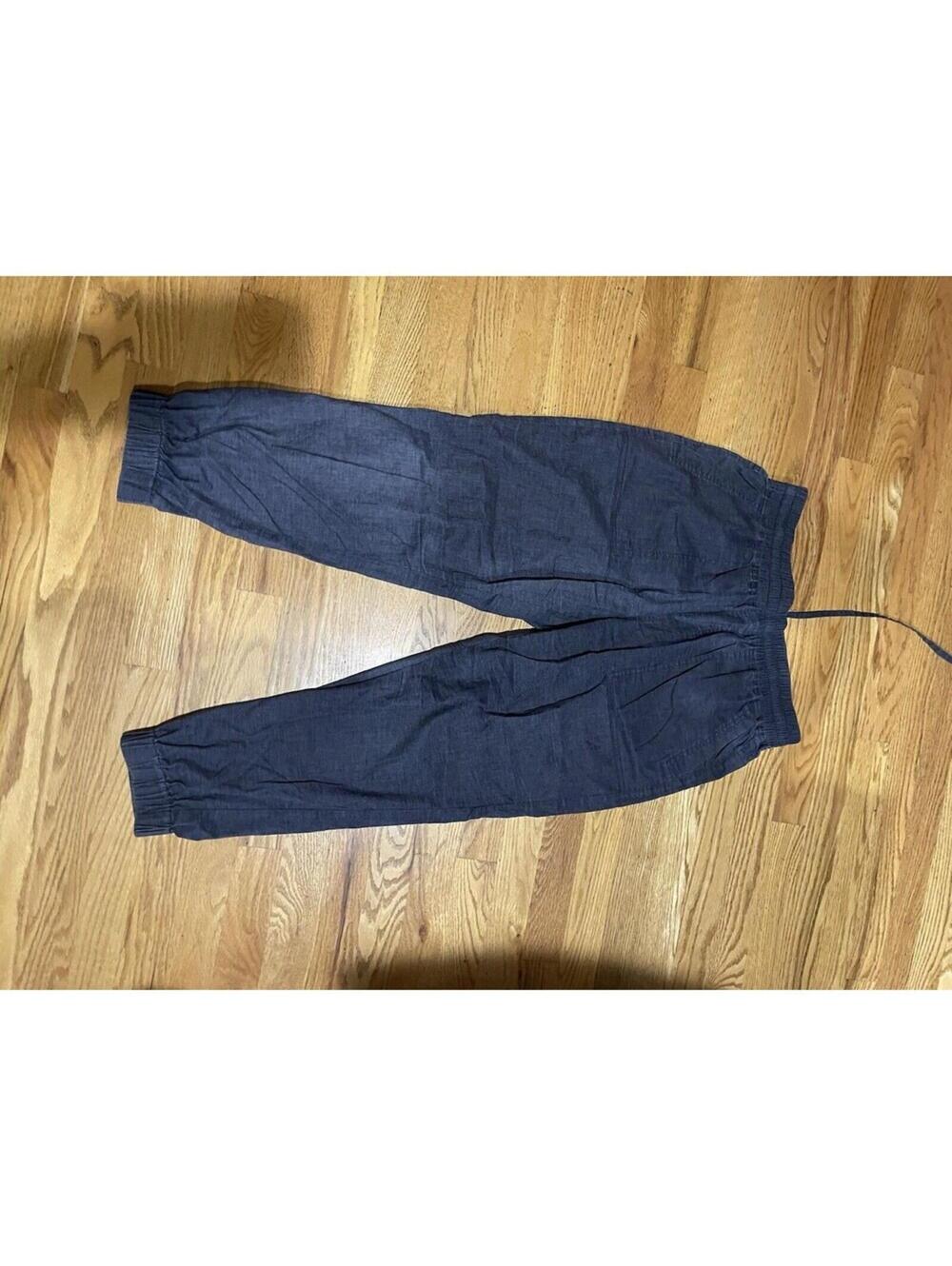 Women’s Prana Black Distressed Pants M Medium Light joggers